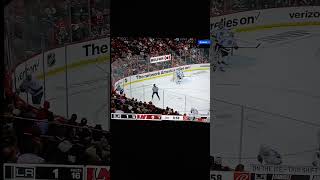 Kurtis MacDermid Goes Far To Hit Matt Roy nhl hockey lakings devils [upl. by Pandora]