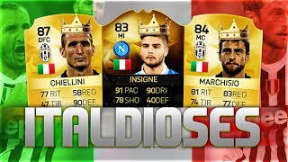 FIFA 16  ITALDIOSES  SQUAD BUILDER ITALIANOS TOP   ErnesInGame [upl. by Nywled]