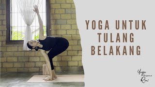 Yoga Untuk Tulang Belakang  Twisting Punggung  Yoga Pemula [upl. by Koball728]