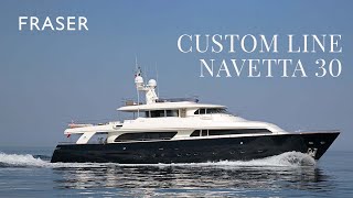 LADY SOUL 3075M 10011quot Ferretti Custom Line Yacht for sale  Superyacht walkthrough [upl. by Eelyak]