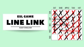 ESL Game Line Link  Connect 4 Styled Game eslgames [upl. by Katie435]