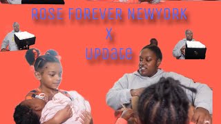 ROSE FORVER NEWYORK X UPDATE [upl. by Aikimat]