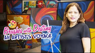 TDC  Brushes With Destiny  An Artists Voyage  Vidhi Tharwani [upl. by Anialahs]