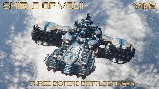 Starfield  SHIELD OF VOLII Class C Battlecruiser starfieldships starfield starfieldgame [upl. by Nanaj211]