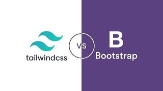 Bootstrap vs Tailwind css in Hindi [upl. by Arikehs]