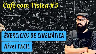 Cinemática básica  exercícios  nível FÁCIL [upl. by Dearr]