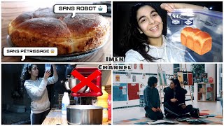 RECETTE SANS ROBOT ET SANS PÉTRISSAGE 🤗Vlog 463 [upl. by Sine]