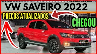 VW SAVEIRO 2022 PREÇOS ATUALIZADOS E VERSÕES [upl. by Atteynot946]