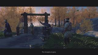 Ghost of Tsushima Incident At Hiyoshi Bridge ghost ghostoftsushima samurai ps5 [upl. by Palgrave]