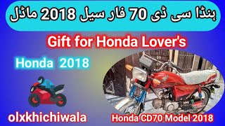 Honda cd70 2018 model Honda 70 model 2018 [upl. by Hunley]