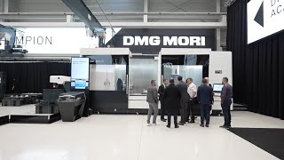 The level of automation at DMG MORI’s Pfronten Open House is out of this world [upl. by Adnirol]