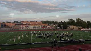 Fort Zumwalt East High School Marching Band  Farmington Marching Invitational 20230916 [upl. by Vi]