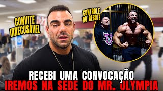 RECEBI UMA CONVOCAÇÃO DO MR OLYMPIA   RAFAEL BRANDÃO [upl. by Abekam]