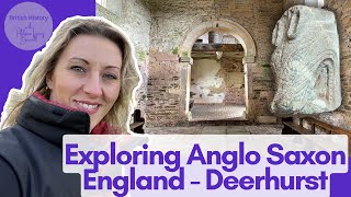 Exploring Anglo Saxon England Deerhurst  British History with Philippa Lacey Brewell [upl. by Tung]