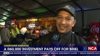 Championship Boerewors  A R60000 investment pays off for Briel [upl. by Neely965]