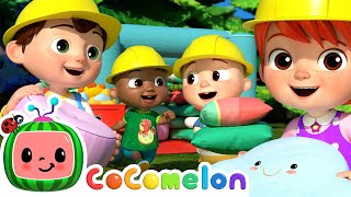 Lets Build a Pillow Fort  CoComelon Nursery Rhymes amp Kids Songs [upl. by Gnah]