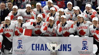 Team Canada scores gold at IIHF Women’s World Championship [upl. by Swan]