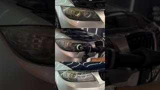 Headlamp Restoration BMW [upl. by Ontina]