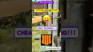 😝 DESTROYING a Slope Glitcher in Prop Hunt Firing Range BO4 shorts [upl. by Notsgnal755]