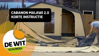 Cabanon Malawi 20 vouwwagen opzetten korte instructie [upl. by Bee]