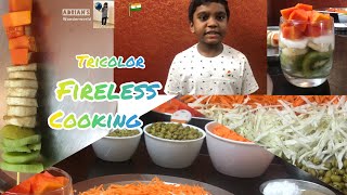 Tricolor Fireless Cooking  Independence Day [upl. by Jahdal]