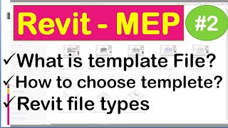 How to choose template in Revi Revit MEP Tutorials for Beginners in hindi [upl. by Pincas860]