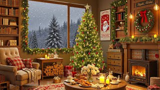 Winter Wonderland With Soft Jazz Music 🎄 Cozy Christmas Ambience To Relax And Unwind [upl. by Goss]