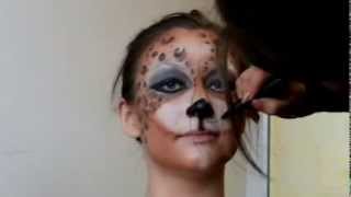 RT1 Südschwaben  Leopard Schmink Tutorial  deutsch  Fasching Karneval [upl. by Bergquist]