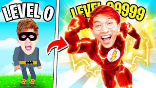 NOOB vs PRO vs HACKER In SUPERHERO LEAGUE ALL LEVELS  ALL CHARACTERS UNLOCKED [upl. by Yerga]