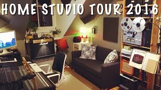 Home Studio Tour 2016  LoudBox Music [upl. by Merc398]