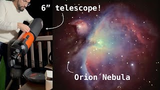 Live View of Orion Nebula through a Big Telescope [upl. by Baram432]