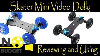 Review and How to Use a Skater Mini Video Dolly [upl. by Stephenson670]