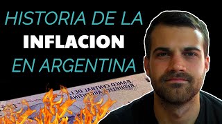 HISTORIA de la INFLACIÓN en ARGENTINA [upl. by Oiramal382]