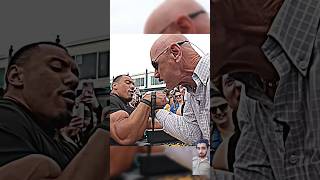 26x time 60 Year old champion Vs youth armwresting 🥶💪😱 armwrestling trending viral shorts [upl. by Refinne574]