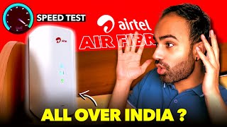 Trick to Use Airtel AirFiber Across India With Speed Test Hindi [upl. by Esbenshade666]