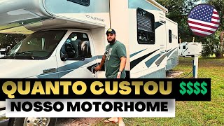 QUANTO PAGAMOS NO MOTORHOME NOS EUA 🇺🇸 [upl. by Dacie]