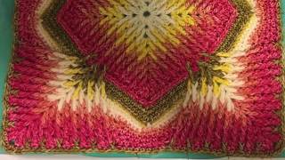 Elements CAL Week 2  Crochet Blocking and more My thoughts and Tips [upl. by Ezzo]