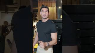 Ahan Shetty Spotted At Mizu Restaurant Bandra  AhanShetty  Bollywood Mastiz [upl. by Aikaz]