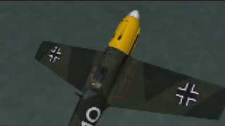 WMV format BF109E1 takeoff and landing [upl. by Pardew81]