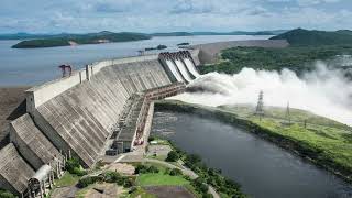 Ambiente de la Represa del Embalse de Guri en Venezuela 💧  Agua Efecto de Sonido [upl. by Baldridge]