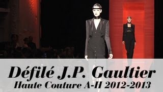 Jean Paul Gaultier  fashion show  automne hiver 20122013 [upl. by Eboh401]