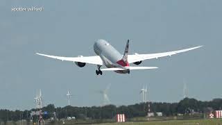 spotting airplanes at the polderbaan schiphol 17 august 2024 [upl. by Milone]