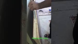 Carpentry door installation [upl. by Sunderland176]