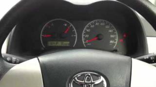 2006 Toyota Corolla Axio 15 X NZE142 speedometer [upl. by Kung]