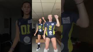 Volleyball Team Dance Moves 🏐🔥 VolleyVibes SportsFun TeamSpiri [upl. by Ackerman]