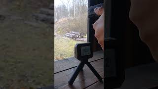 Baltic bullet 9x19 FMJ ammo chronograph velocity test Garmin Xero C1 Pro arex delta [upl. by Butterworth]