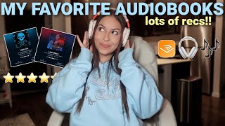 audiobook recommendations my fav audio reads from all genres 📖🎧 [upl. by Ellohcin992]