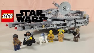 Halfway there  LEGO Millennium Falcon 75257 speed build and review  Part 2 [upl. by Ydiarf]