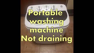 How to repair Portable washing machine [upl. by Kellsie223]