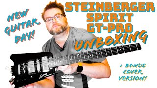 Steinberger Spirit GTPro Guitar Unboxing [upl. by Olsen326]